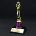 Girl Junior Basketball Trophy with 2" Column