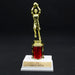 Girl Junior Basketball Trophy with 2" Column
