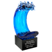 Blue Wave Art Glass