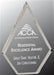 Clear Diamond Acrylic Award