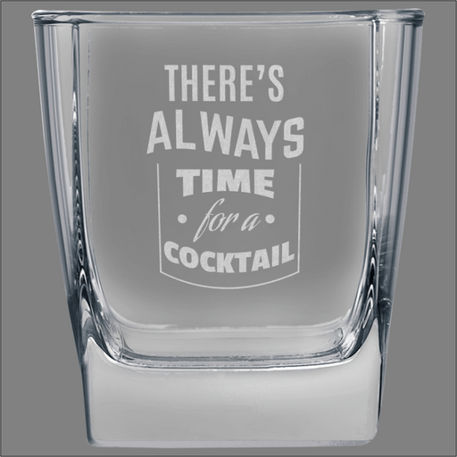 Square on the Rocks Glass 11 oz