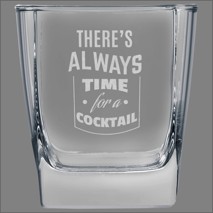 Square on the Rocks Glass 11 oz