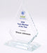 Max Diamond Award Clear Glass