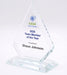 Max Diamond Award Clear Glass