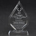 Flame Award Optical Crystal