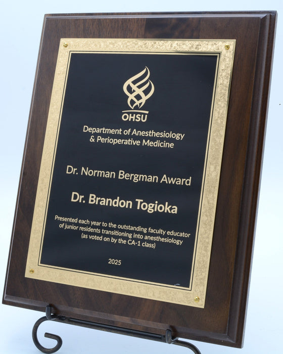 Black Florentine Plaque (3 Sizes, 3 styles)