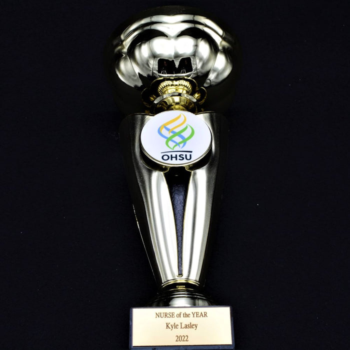 Gold Trophy Cup  with Insert