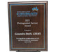 Genuine Walnut Plaque