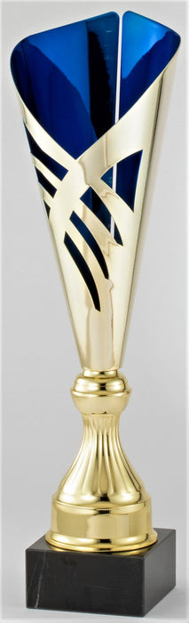 Gold / Blue Trophy Cup