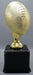 Gold Football Trophy Resin on Black Base