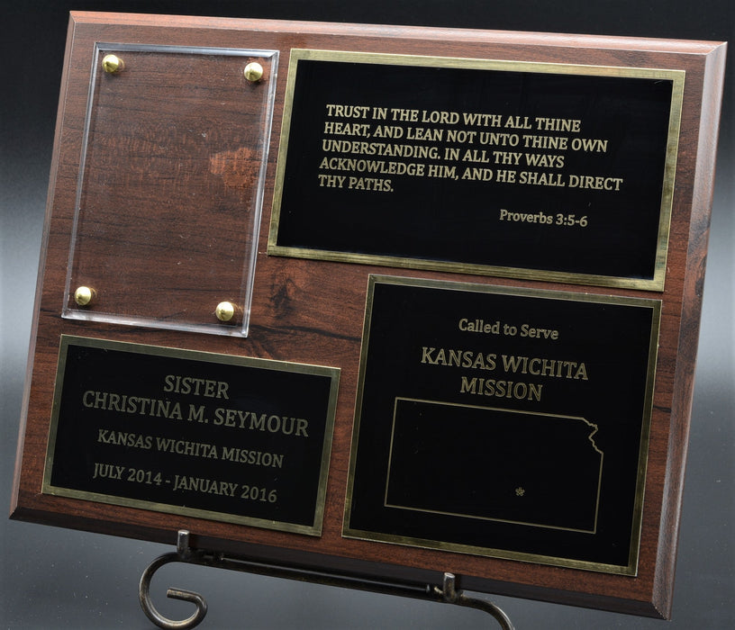 Traditional Missionary Value Plaque