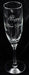 Clear Champagne Flute Glass - 6 oz