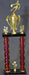 Trophy with 2 column, cup & Trim