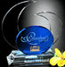 Crystal Elliptic Award representing the balanced employee