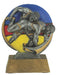 Wrestling Colored Resin Trophy