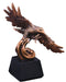Eagle Soaring Trophy Resin