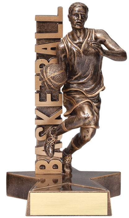 Basketball Player Trophy - Male